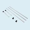 Rod set for canopy, width 4.5 m