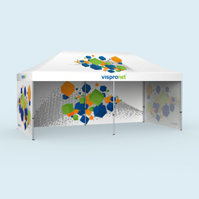 Pop Up Tent Select 3 x 6 m, 3 walls with print