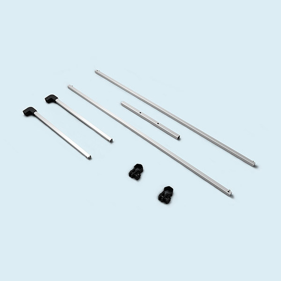 Rod set for canopy, width 3 m