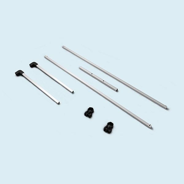 Rod set for canopy, width 3 m