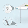 Pop-up tent with guy rope set Select 30 (optional accessory)