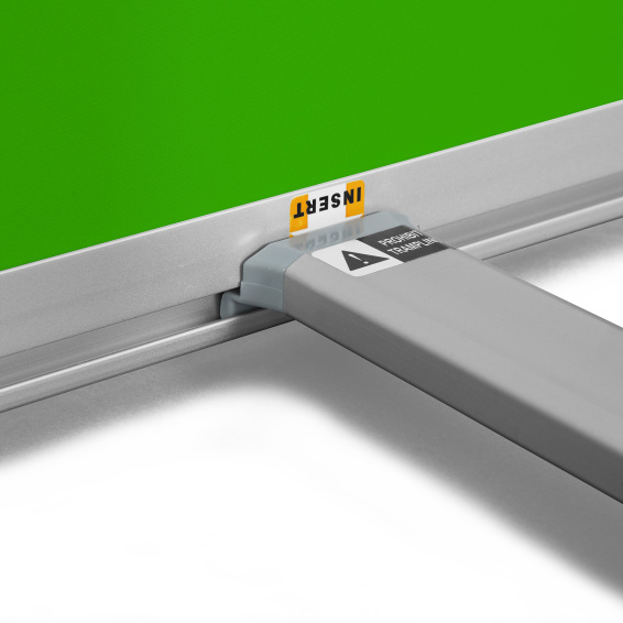 Easy Display Stand - Detail of Display Foot Attachment