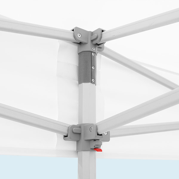 Hinged connector made of glass fiber reinforced plastic (high-strength, frost-resistant)