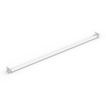 Scope of delivery: rail for brochure holder & hooks 85 cm / slot profile