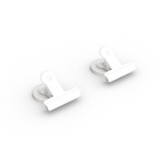 2 magnetic clips / pegboard