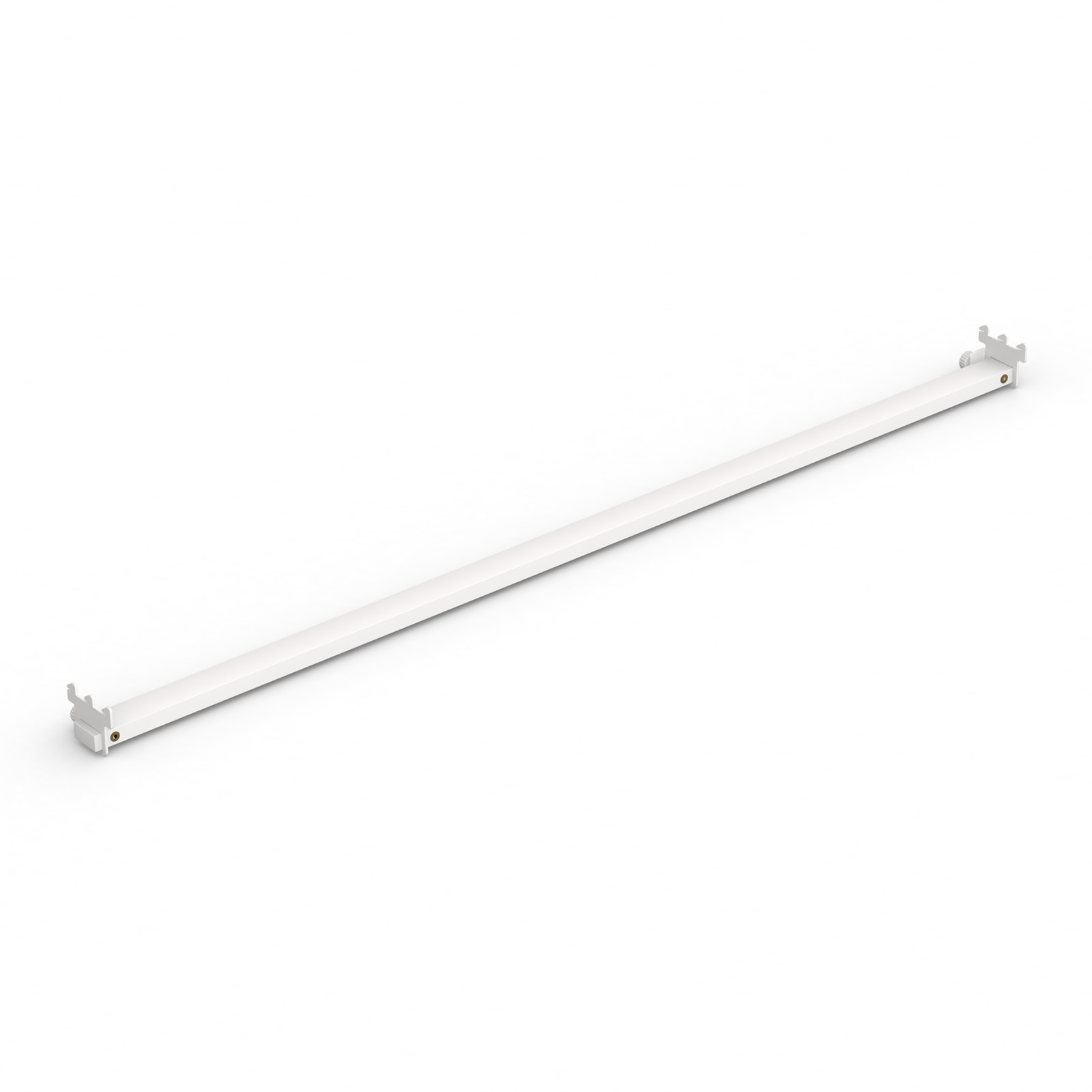 Scope of delivery: rail for brochure holder & hooks 85 cm / slot profile