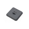 Cover for floor mount side awning, silver gray