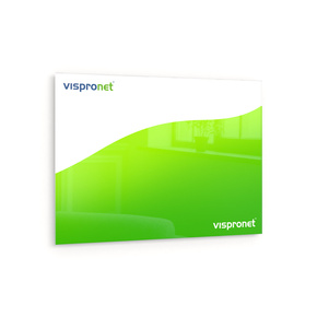 Poster on acrylic panel in landscape format 3:2