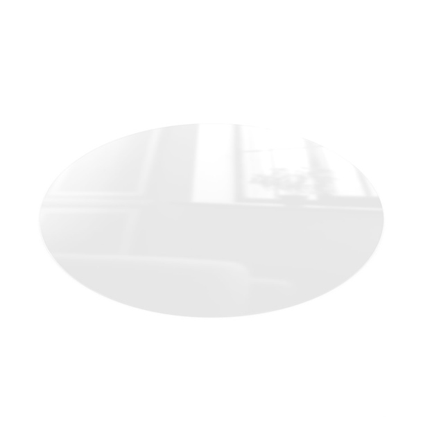 Protective Plate for Oval Tables, Without Print
