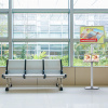 Display Stand Info Board B2 for Waiting Areas