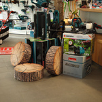 round seat cushion, use as a decorative item