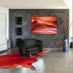 Poster size 120 x 80 cm with extravagant, abstract design