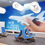 Photo wallpaper as XXL wall design