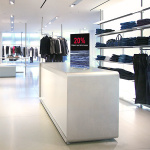 Q-Frame® T as a table display for offers and promotions