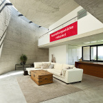 Stoffbanner mit Alu-Klemmschiene für großformatige Aktionswerbung