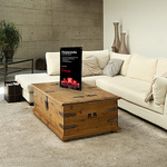 X-Display T, printed component with promotional advertising