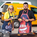 Printed photo apron / chef apron perfect for events & promotions