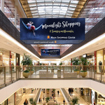 Rectangular Ceiling Hanger - Application in a Shopping Center Gallery