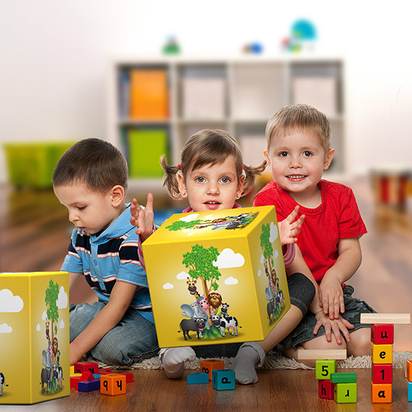 Seat cube as a great gift idea for children
