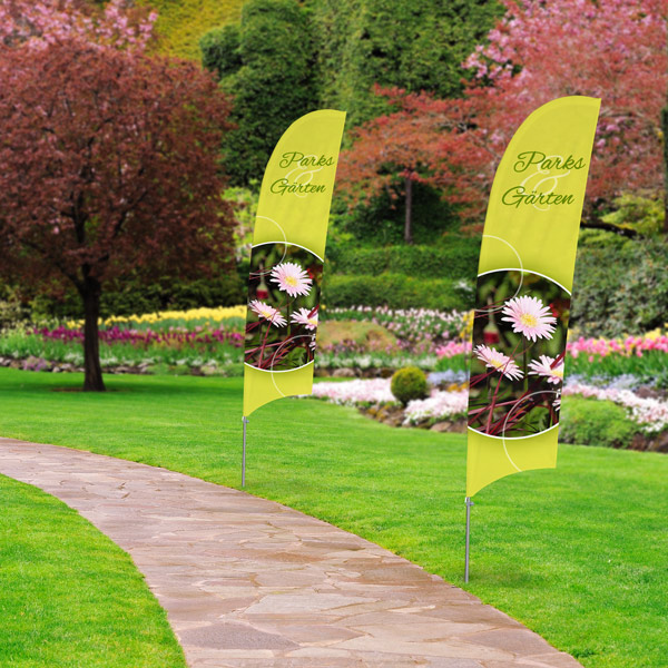 Bowflag® Concave: Targeted Outdoor Advertising Focused on Your Target Audience