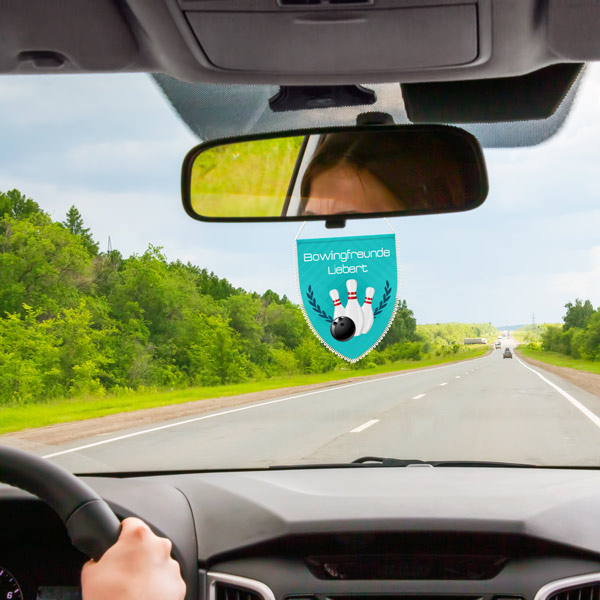 Car banner: popular fan item and club advertising on the go