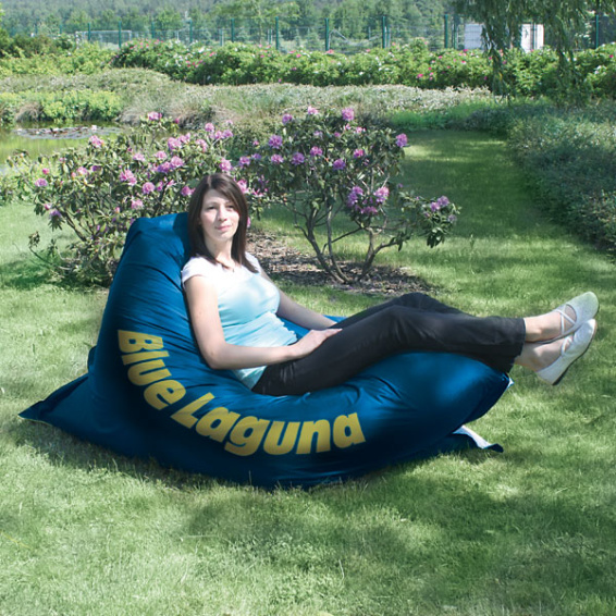 Square bean bag, double-sided printed, size 140 x 180 cm