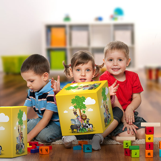 Seat cube as a great gift idea for children