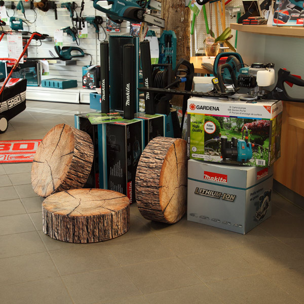 round seat cushion, use as a decorative item