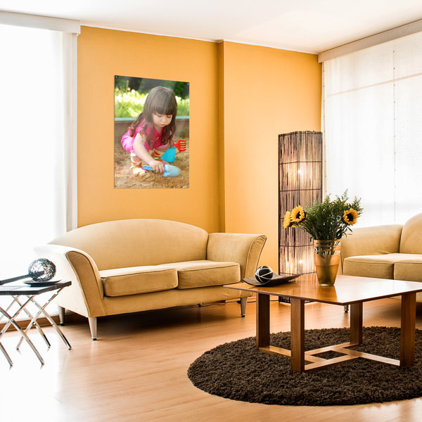 Your favorite photo printed as a poster on acrylic glass