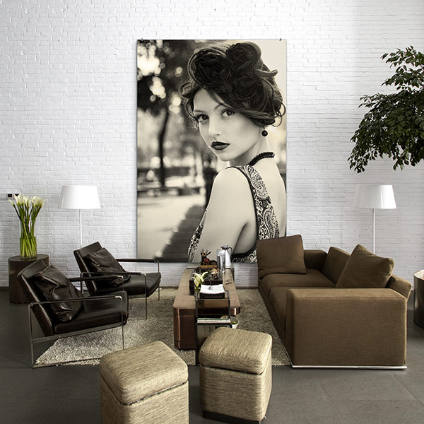 Decorative poster for the design of luxurious lounges