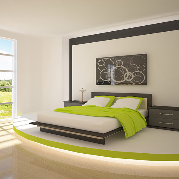 Poster on acrylic glass as a stylish wall decoration