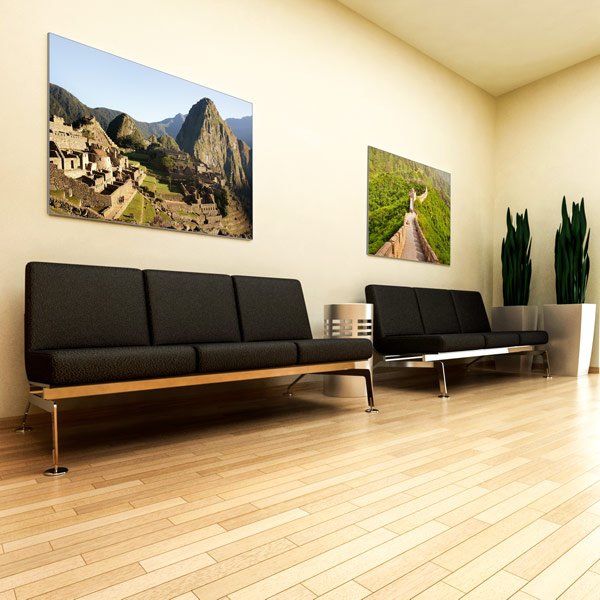 Textile Poster for High-Quality Furnishing of Waiting Rooms