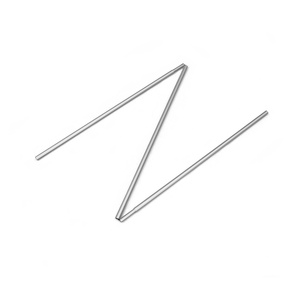 Aluminum Rod Round - Anodized, Ø 15 mm, 3-piece, Length 200 cm