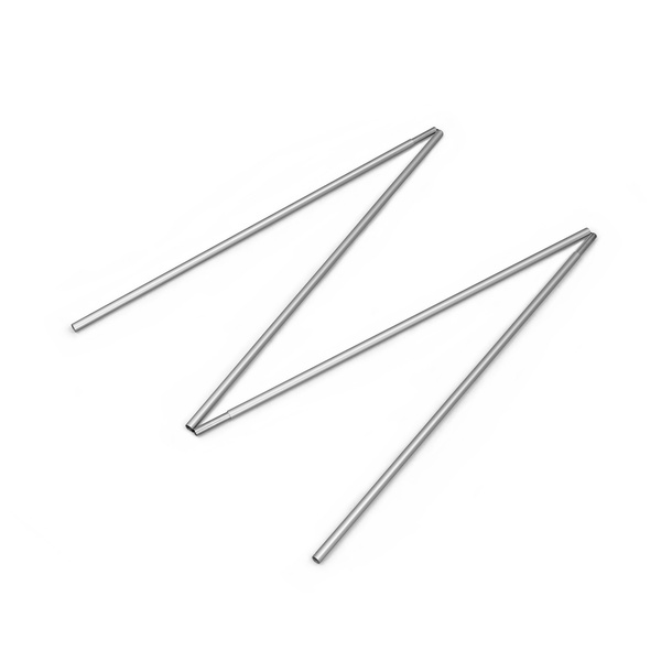 Aluminum rod, round, 4-piece, length 300 cm, ø 15 mm