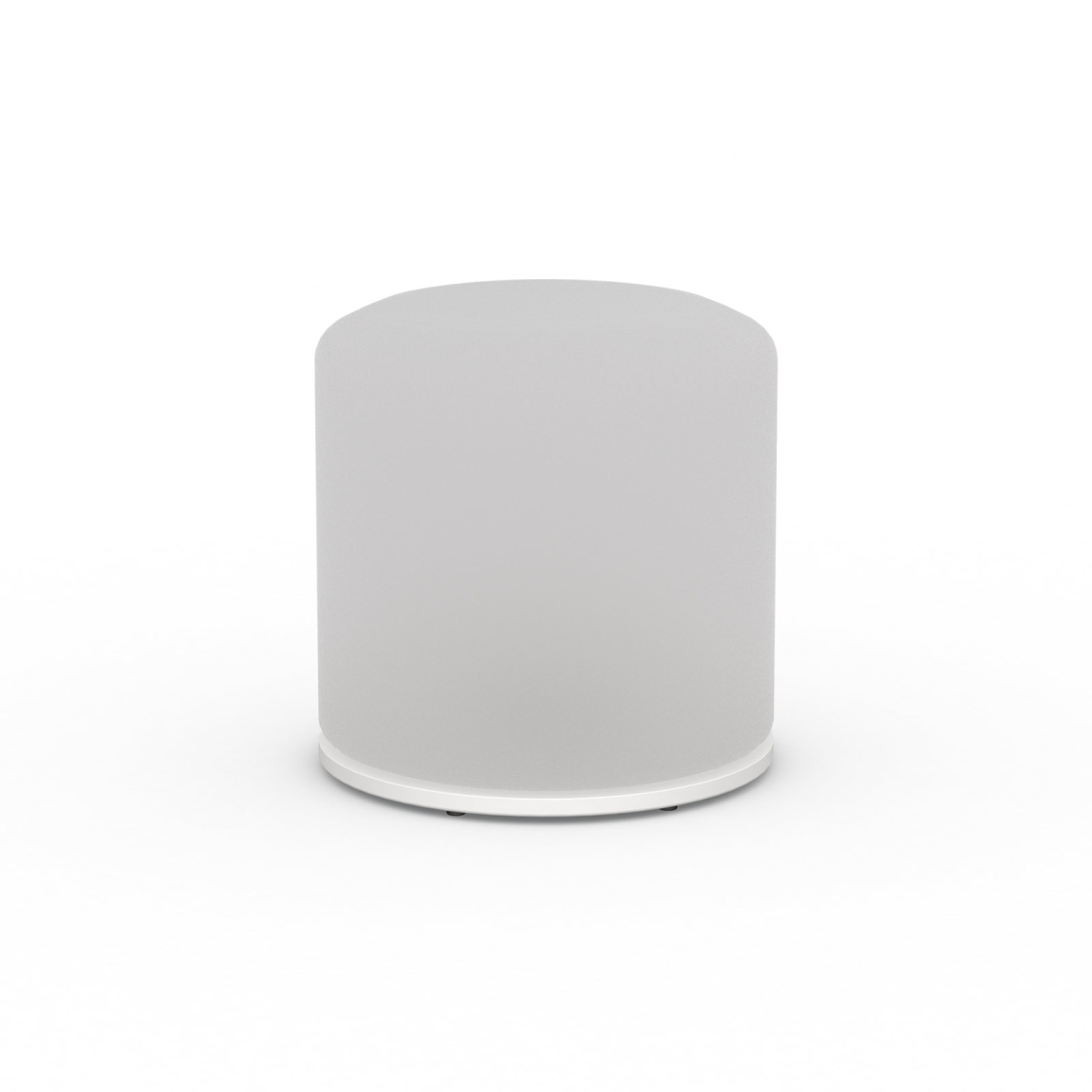 Inflatable core made of transparent film including base plate