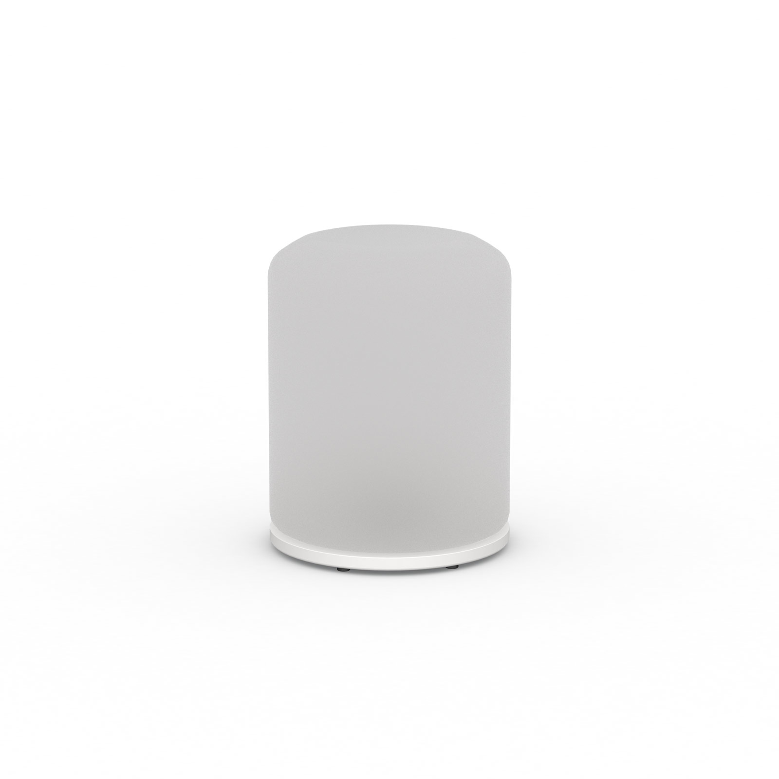Inflatable core made of transparent film including base plate
