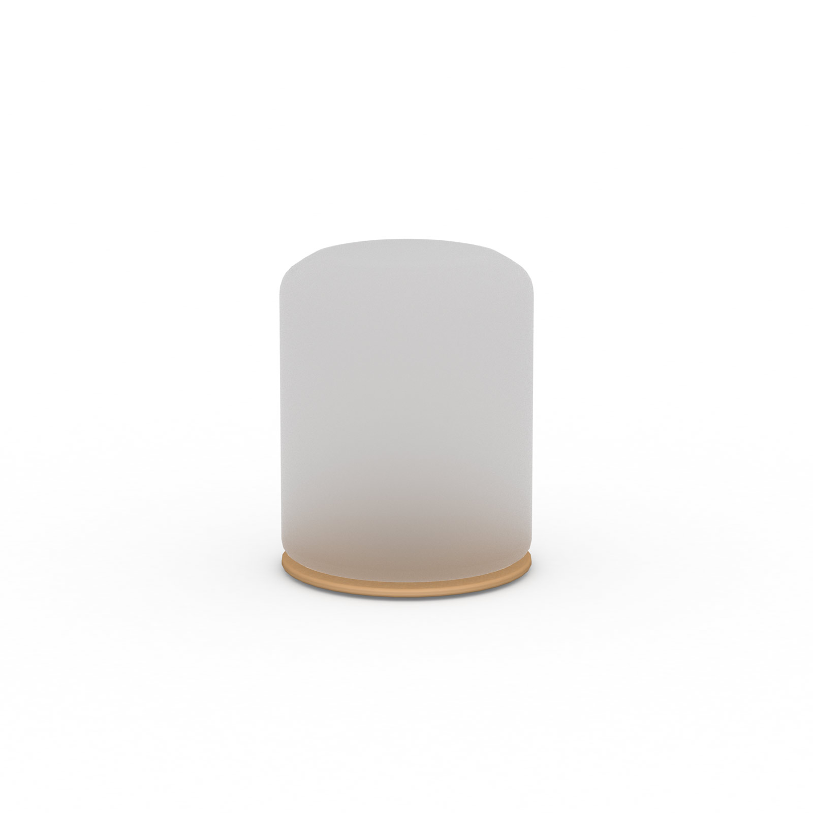 Inflatable core made of transparent film including base plate