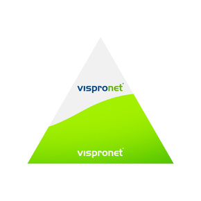 Sticker, triangular, tip up