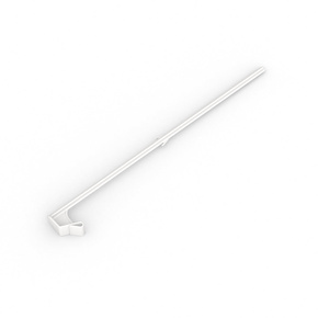 Car flag holders, length 43 cm, set of 5 