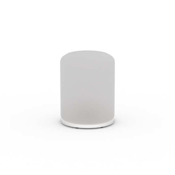 Inflatable core made of transparent film including base plate