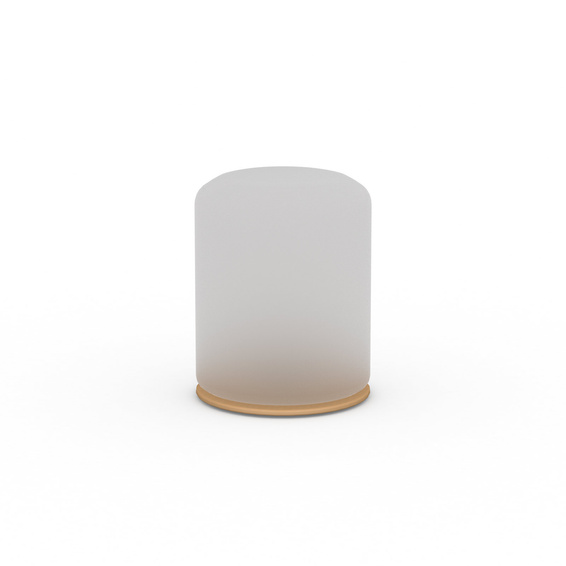 Inflatable core made of transparent film including base plate