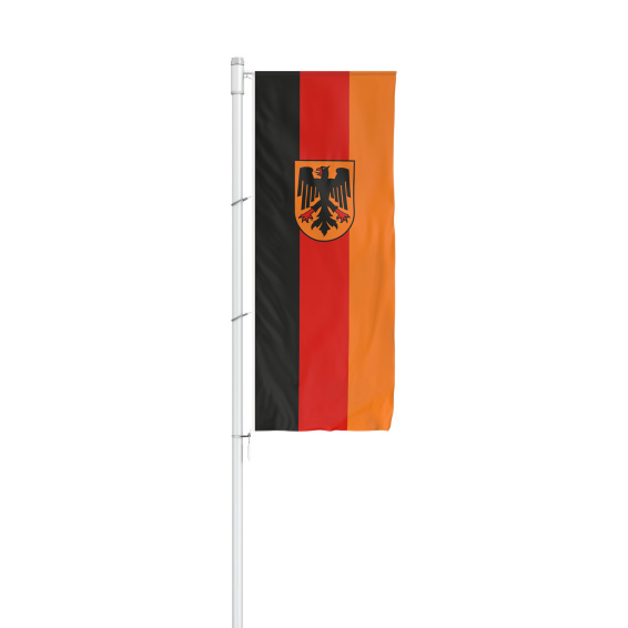 Sonderfahnen: Fahne im Hochformat, für Ausleger, Bundesdienstflagge
