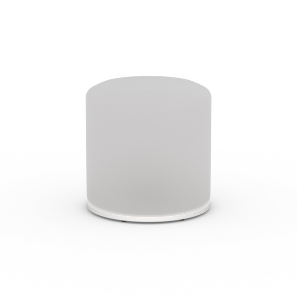 Inflatable core made of transparent film including base plate