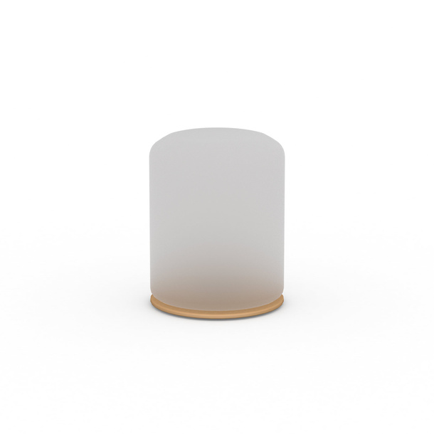 Inflatable core made of transparent film including base plate