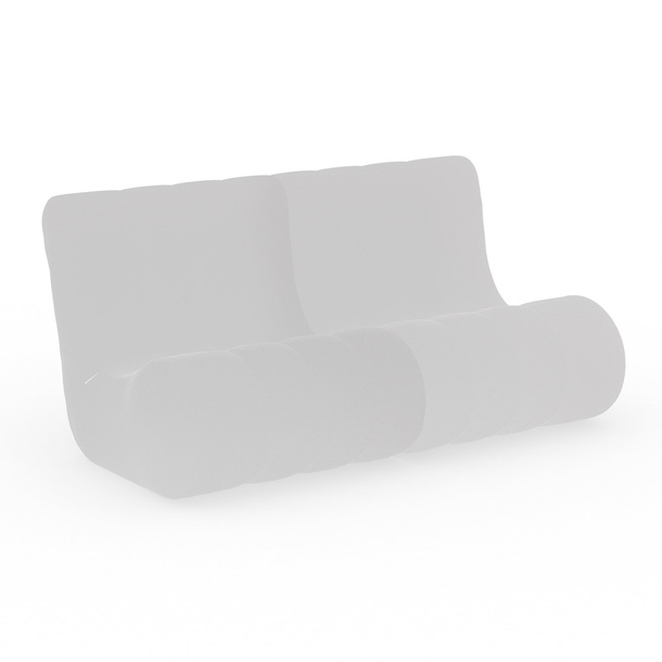 Couch Air: inflatable core made of transparent film