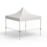 2 crossbars for half-height walls including brackets, corner variant (3 m | 3 m)