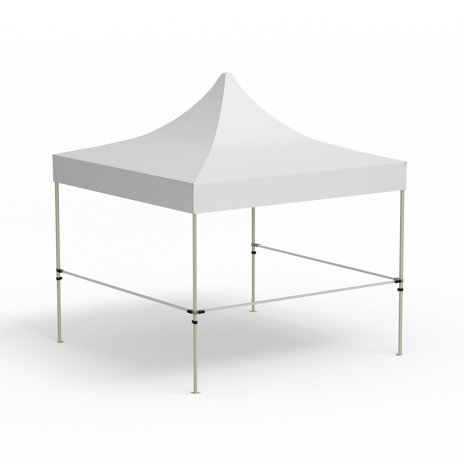 3 crossbars for half-height walls including brackets, corner variant (3 m | 3 m | 3 m)