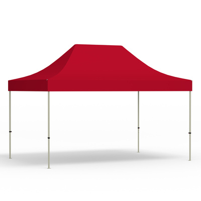 Pop up tent 3 x 4,5 m in primary colour