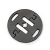 Outdoor use: with weighting plates - available as accessories