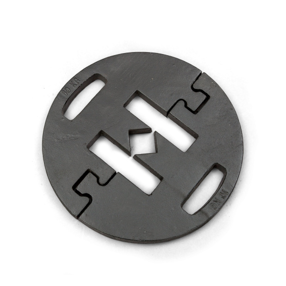 Outdoor use: with weighting plates - available as accessories
